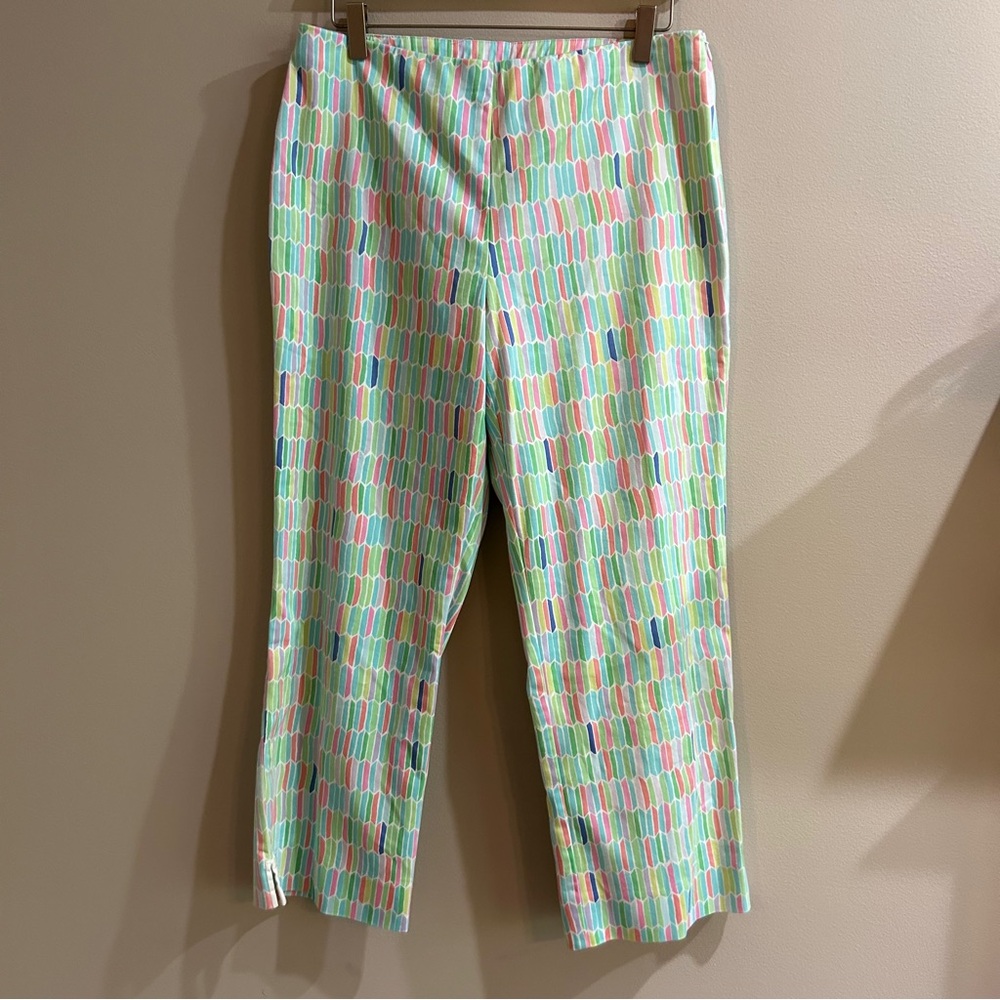 Vintage Y2K Sigrid Olsen Colorful Cropped Pants